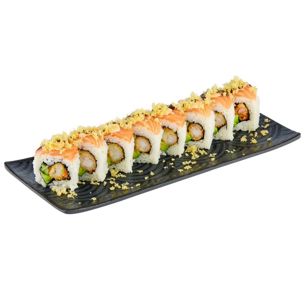 (283) Crunchy Lachs Roll
