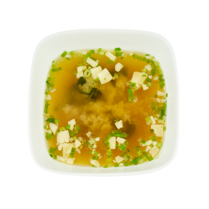 (10) Miso Suppe (mit Tofu)
