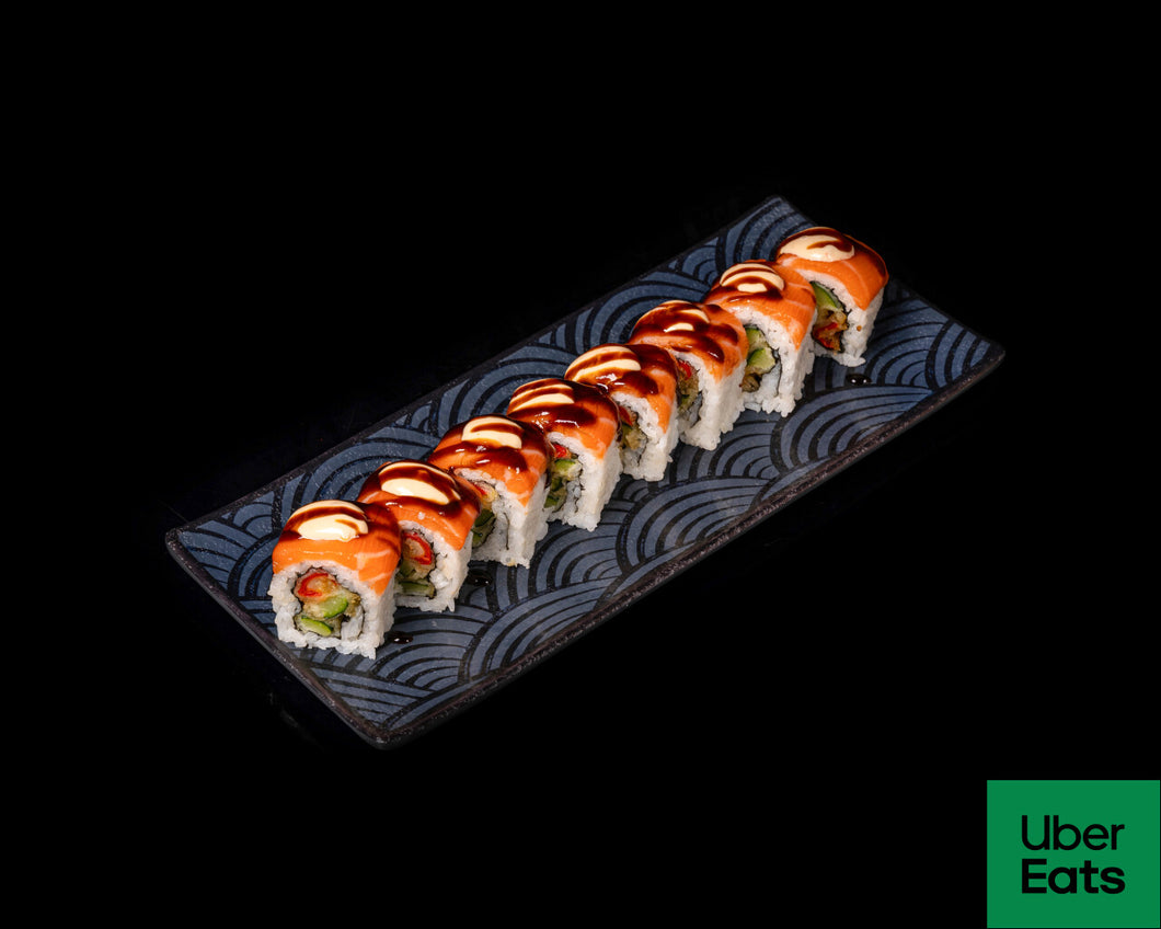 (161) Spicy Lachs Roll