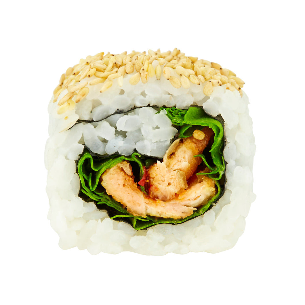 (62) California Crunchy Salmon Inside out